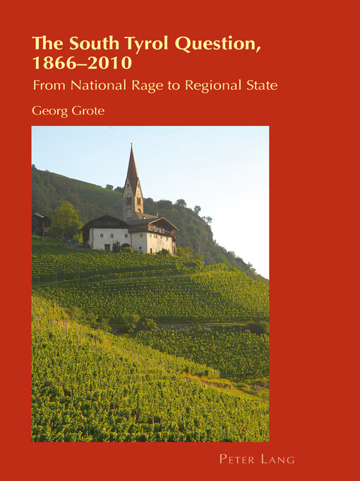 Title details for The South Tyrol Question, 1866–2010 by Helen Chambers - Available